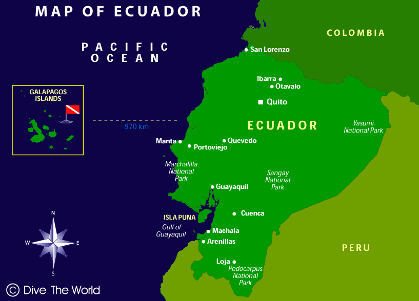 Ecuador Map