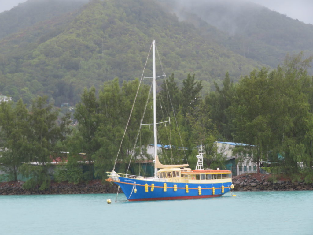 Praslin Island from the Water