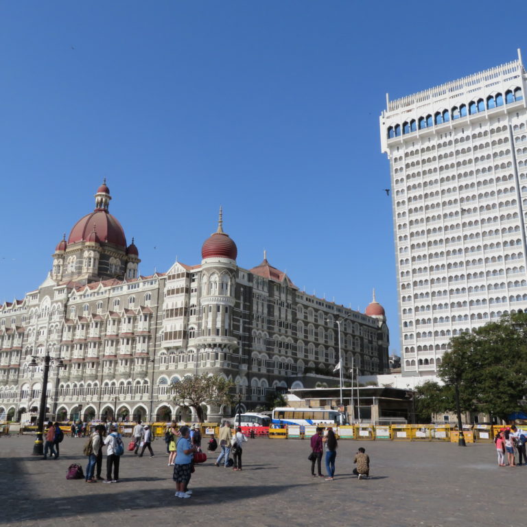 Beautiful View of Taj Palace Hotel in Our Mumbai India Travle Blog